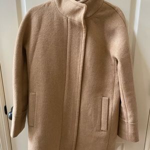 J Crew Stadium Cloth Cocoon Wool Coat
